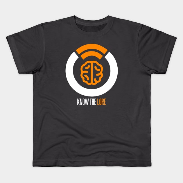 Know the Lore Overwatch Logo Kids T-Shirt by NerdSloth